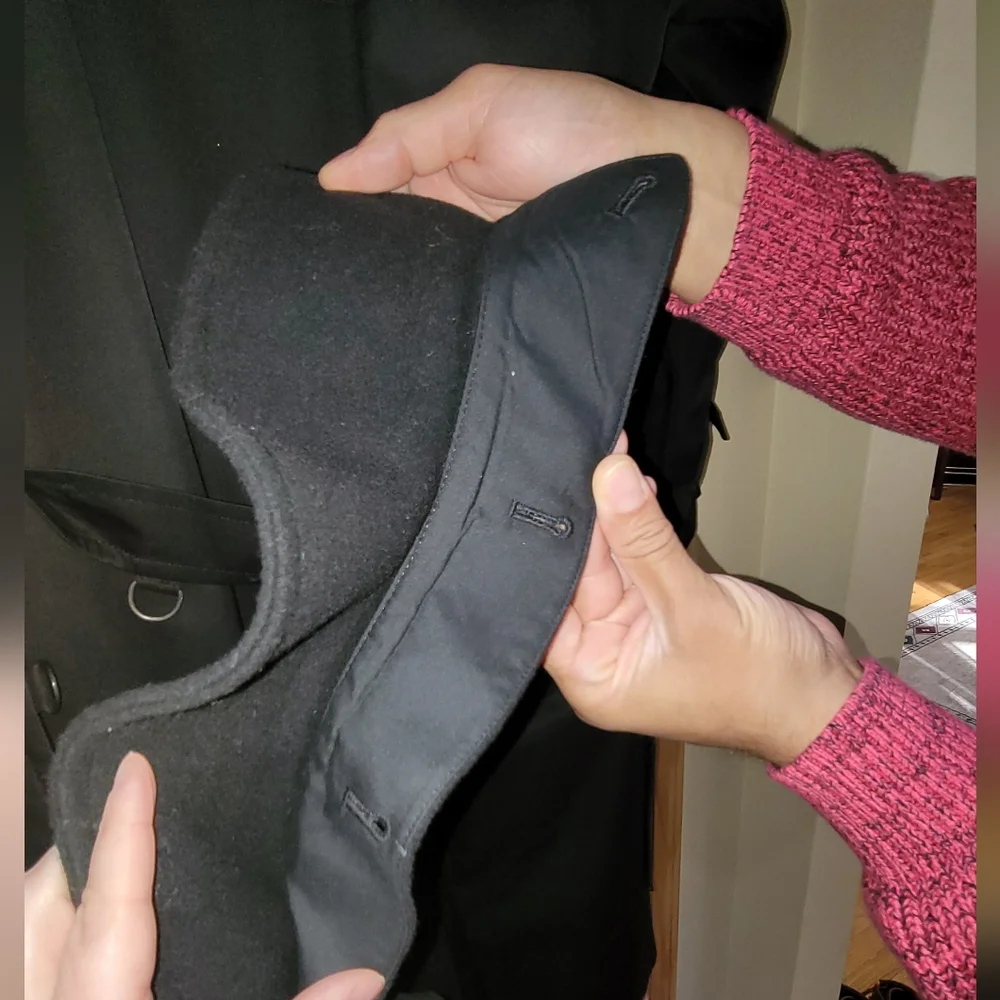 Burberry Men's Trench coat w/ removal wool lining  40R - Picture 15 of 16